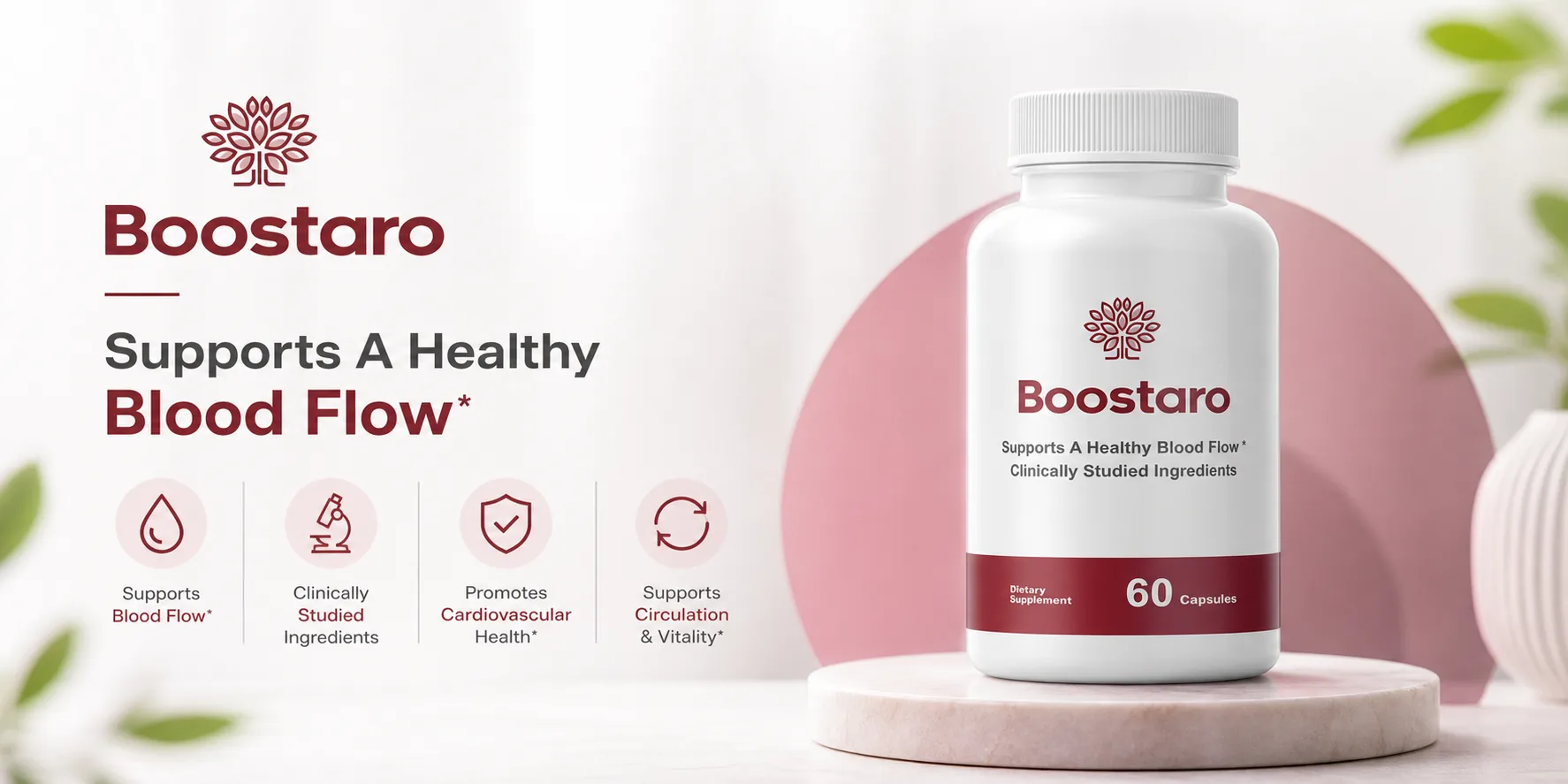 Boostaro: Natural Nitric Oxide Support for Male Circulation and Vitality