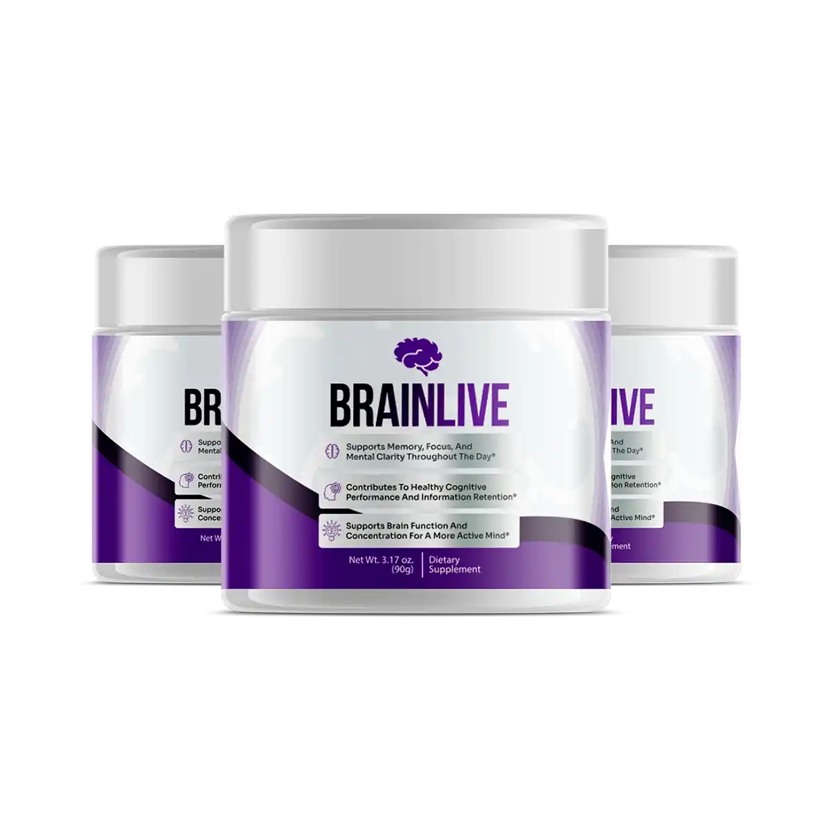 BrainLive supplement bottle
