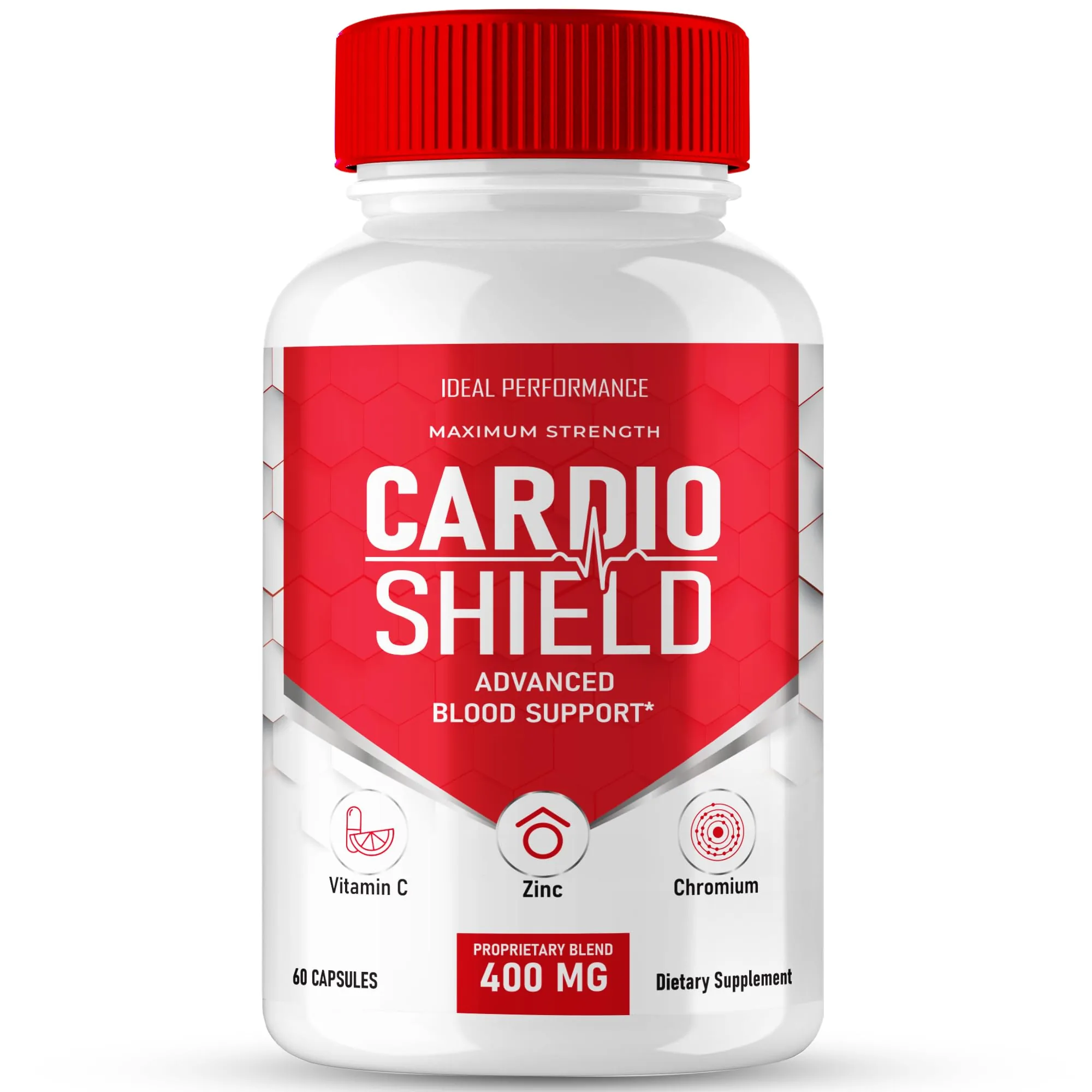 Cardio Shield supplement bottle