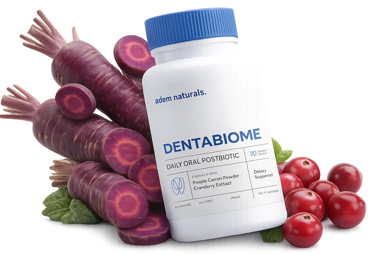 DentaBiome supplement bottle