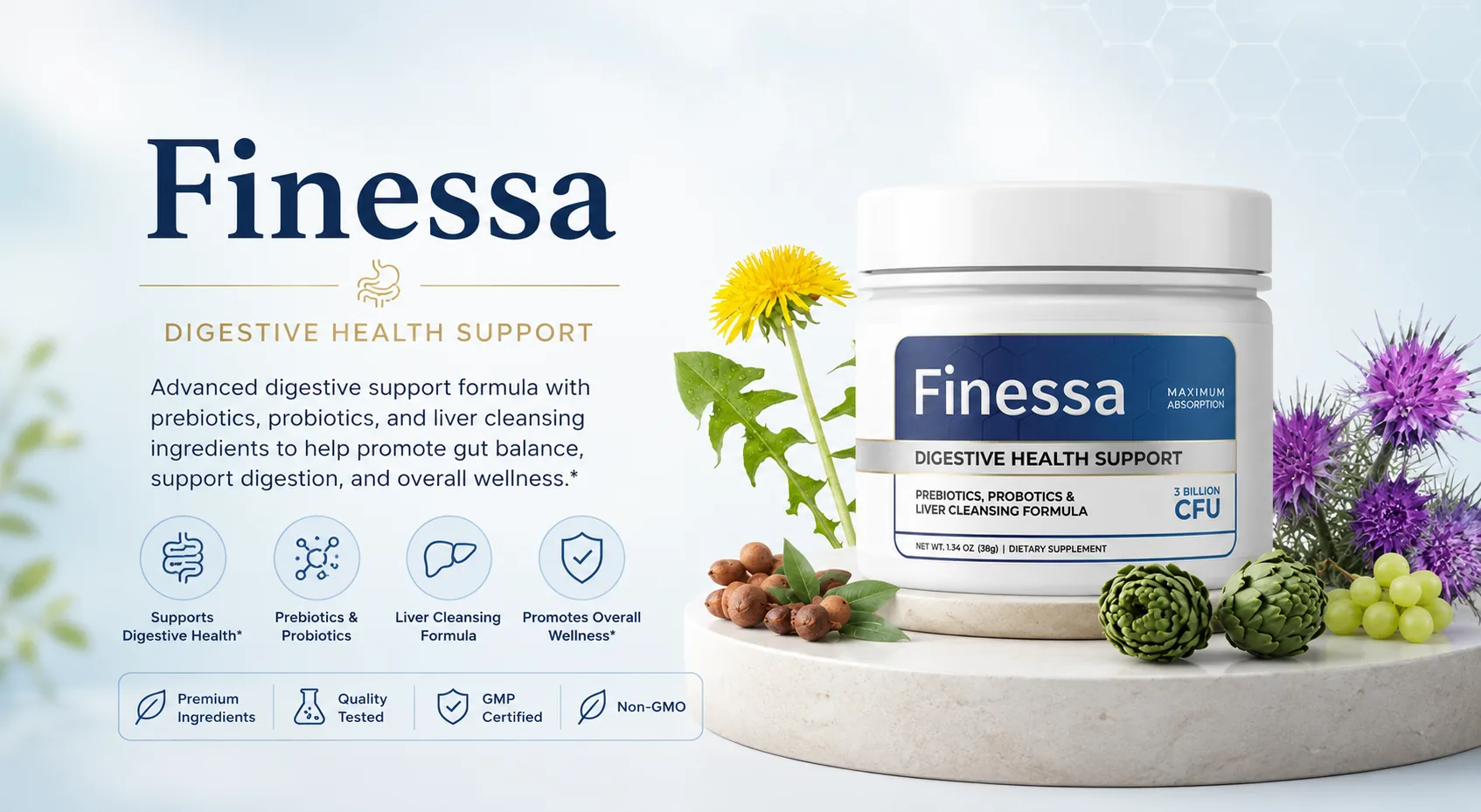 Finessa: Three-Pillar Weight Management & Metabolic Support