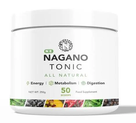Nagano Tonic supplement bottle