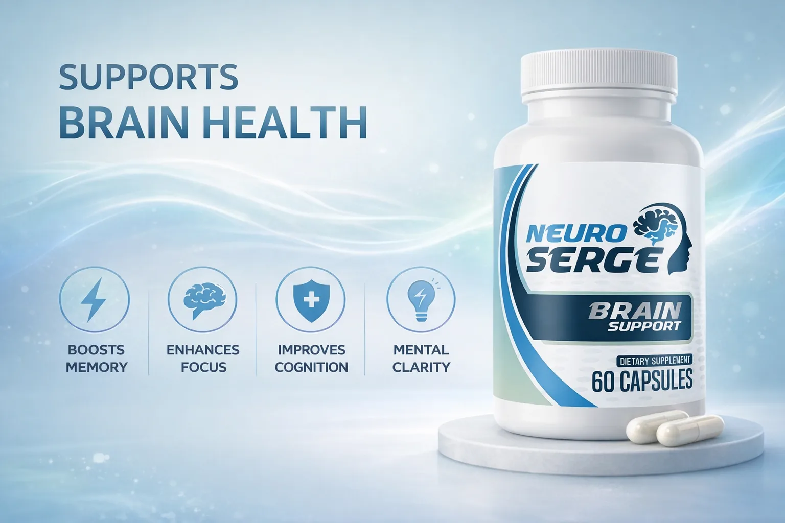 Neuro Serge: 20+ Ingredient Cognitive Support Formula