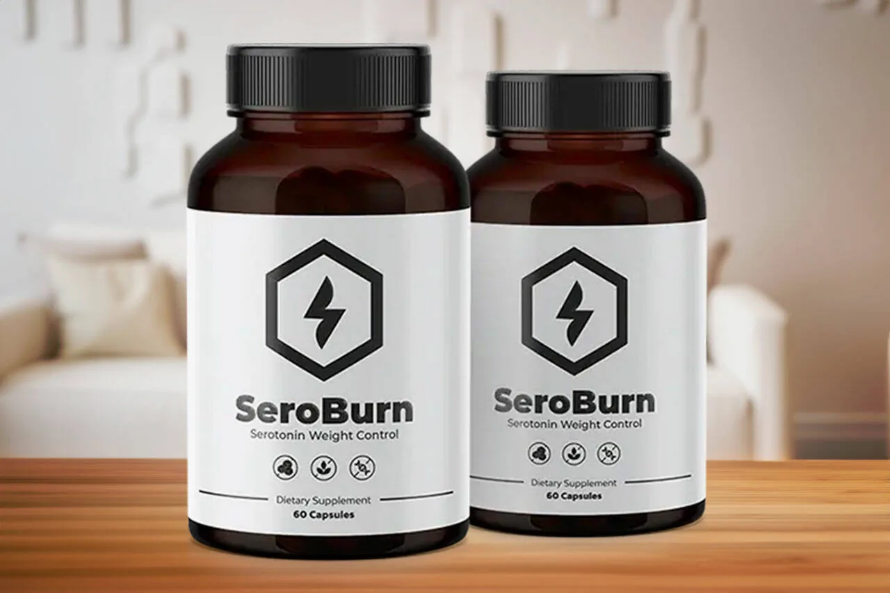 Seroburn supplement bottle