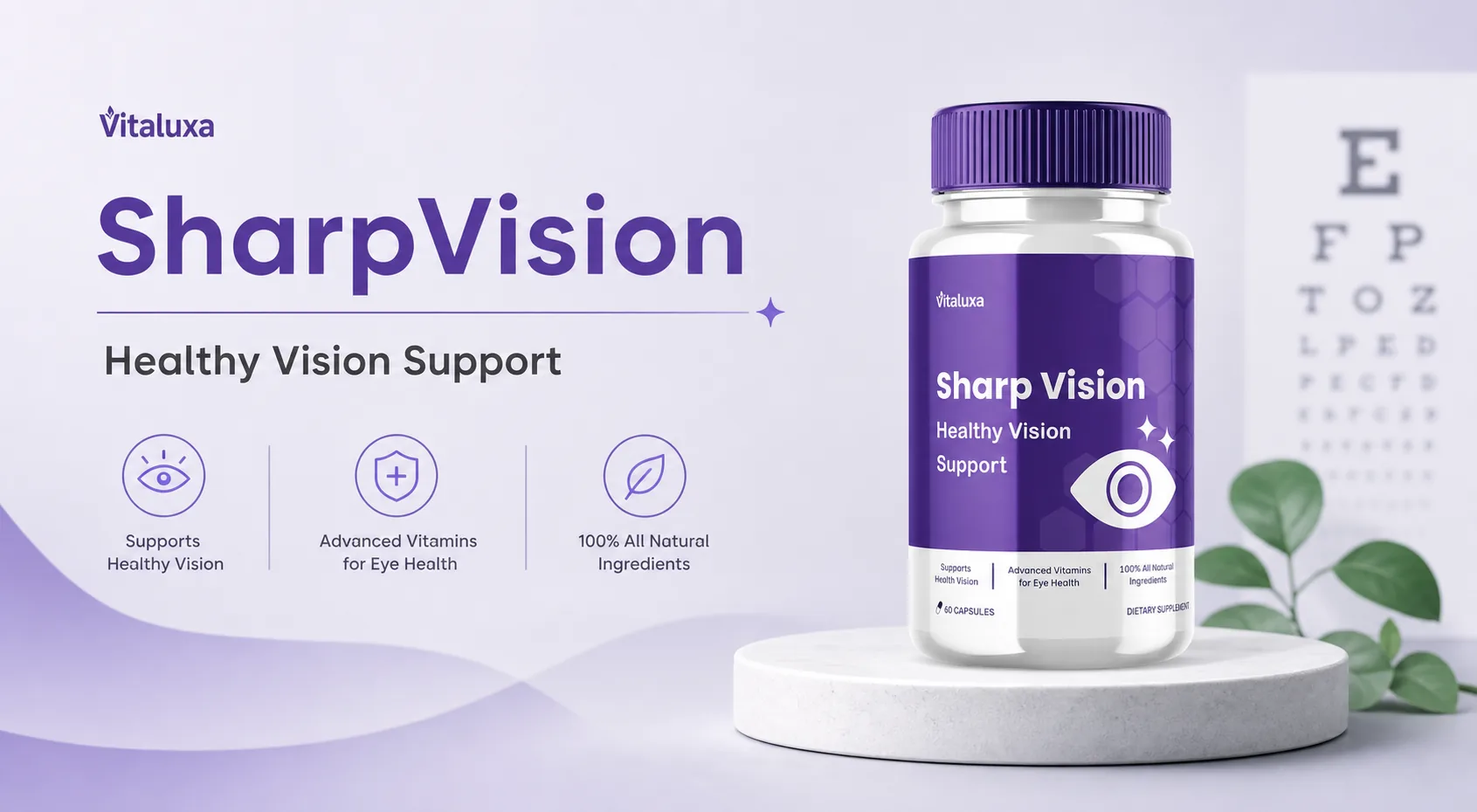 SharpVision: Digital-Age Eye Health & Visual Clarity Support