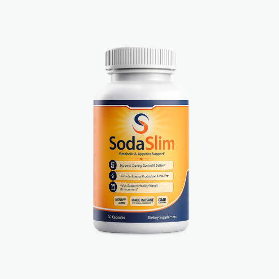 SodaSlim supplement bottle
