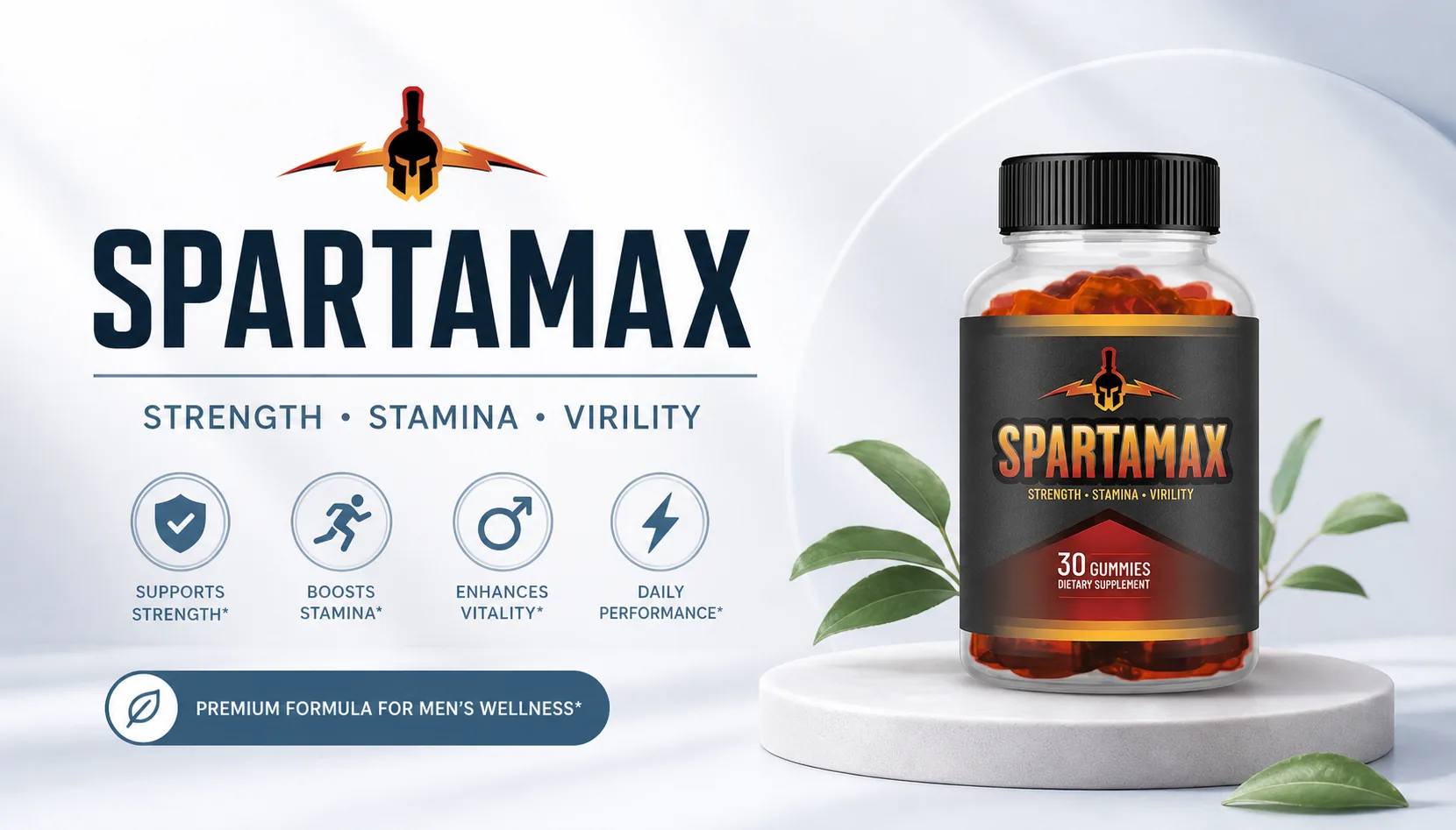Spartamax supplement product overview