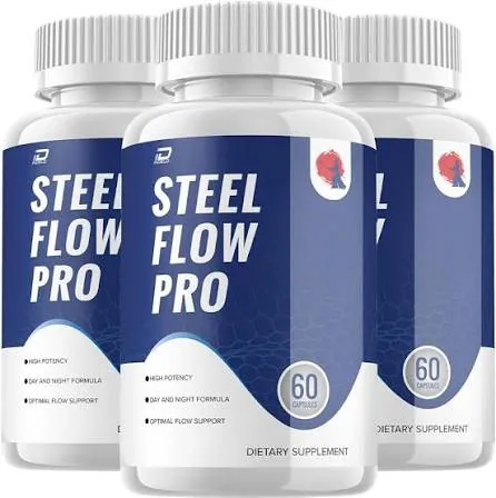 Steel Flow Pro supplement bottle