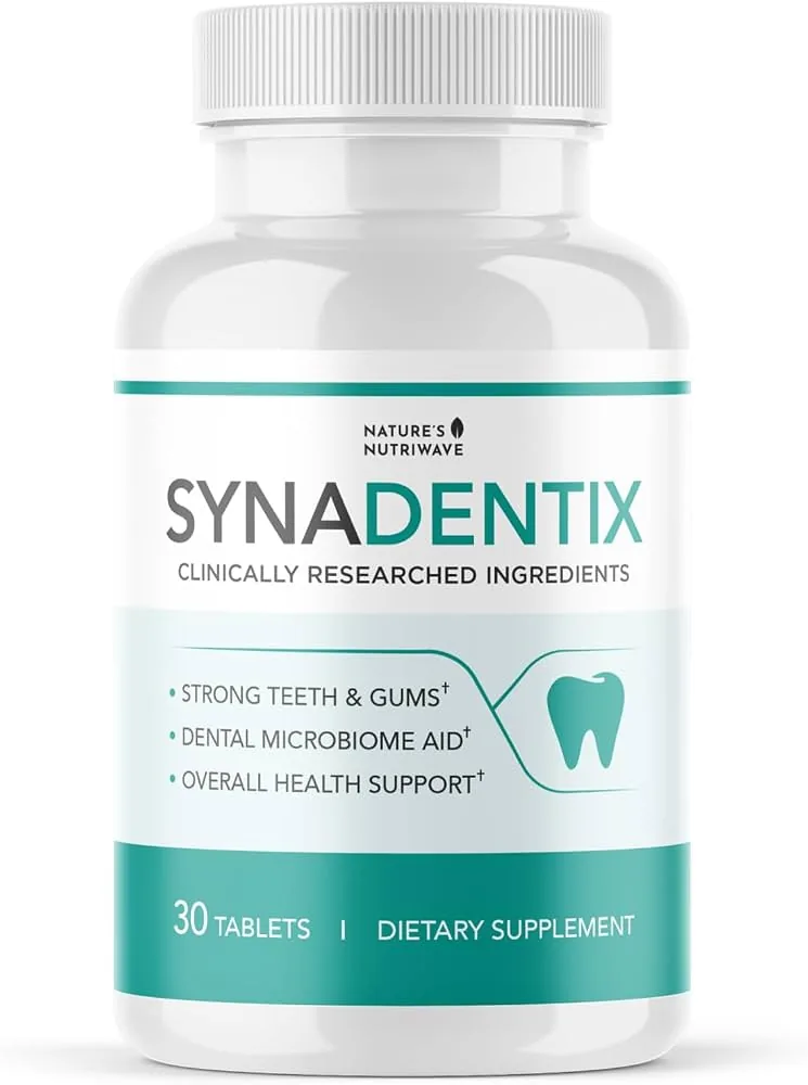 Synadentix supplement bottle