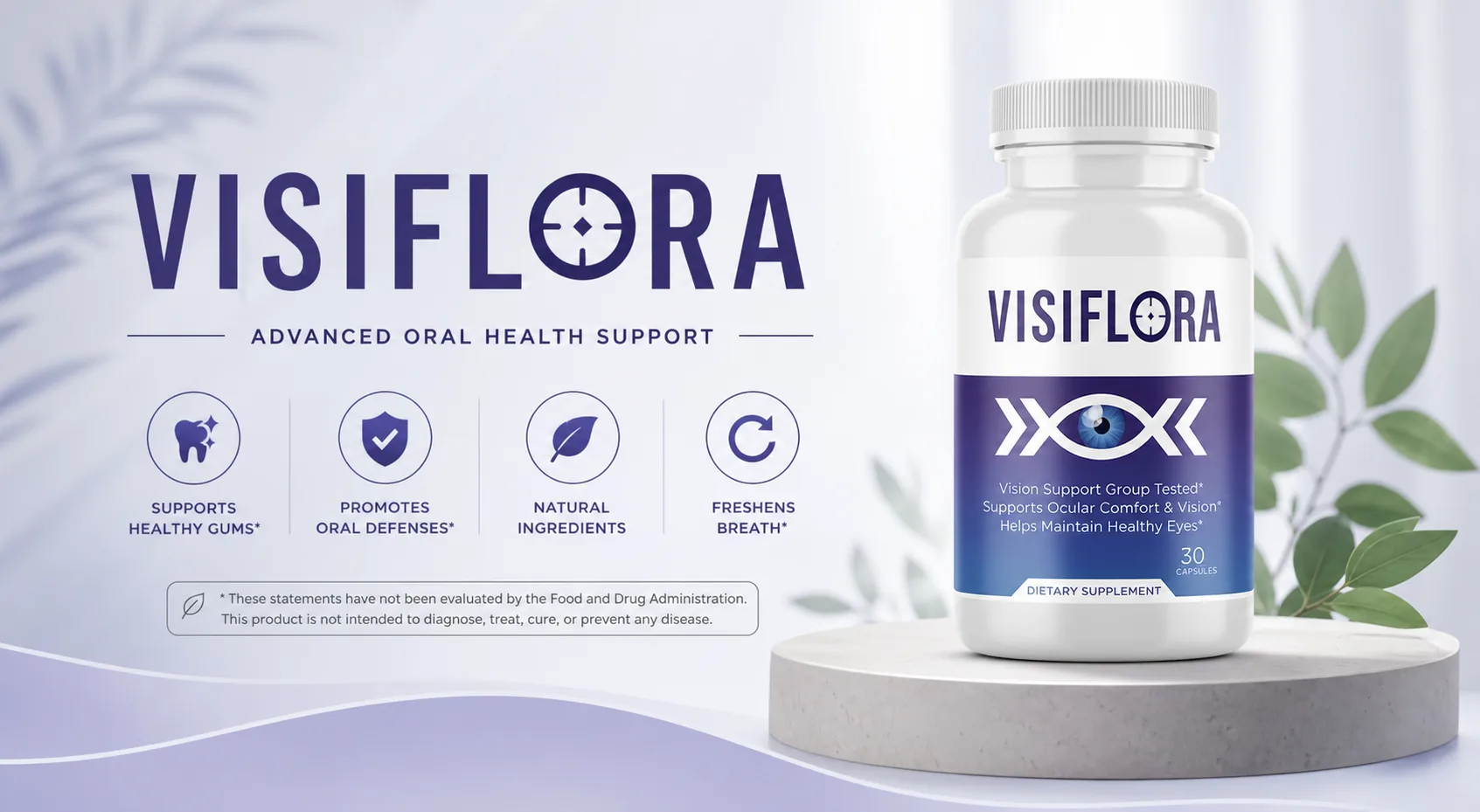 VisiFlora: 22-Ingredient Eye Health Formula for Lasting Visual Clarity