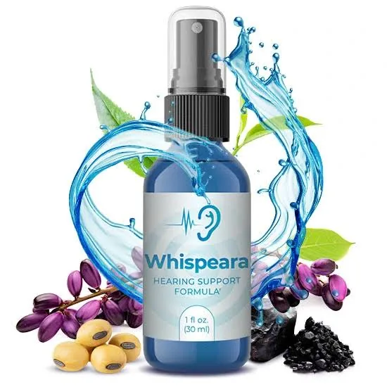Whispeara supplement bottle